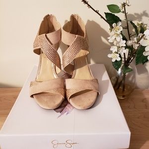Jessica Simpson Raycine Powder Blush heel
